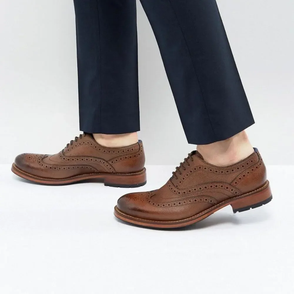 Ted Baker Brogue Wingtip Oxford Shoes